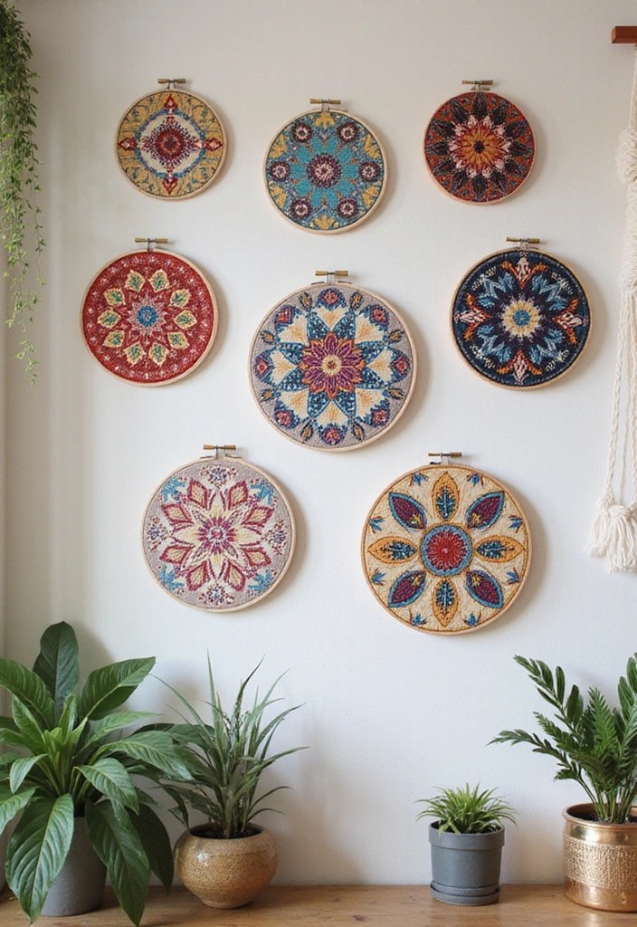 15 Boho Home Decor DIYs That'll Transform Your Space into a Dreamy Oasis! - 4. Fabric Wall Art