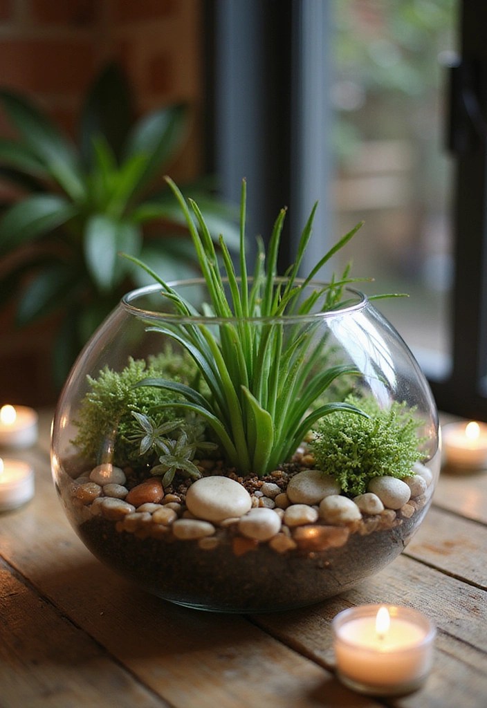15 Boho Home Decor DIYs That'll Transform Your Space into a Dreamy Oasis! - 5. Terrarium Centerpiece