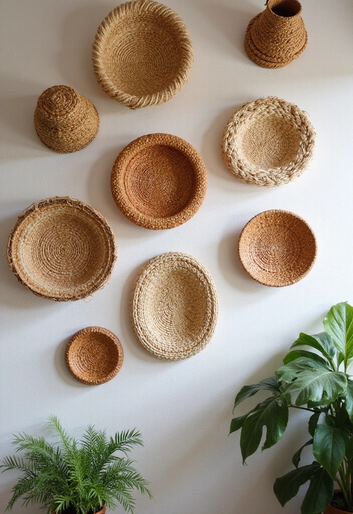 15 Boho Home Decor DIYs That'll Transform Your Space into a Dreamy Oasis! - 6. Woven Wall Basket