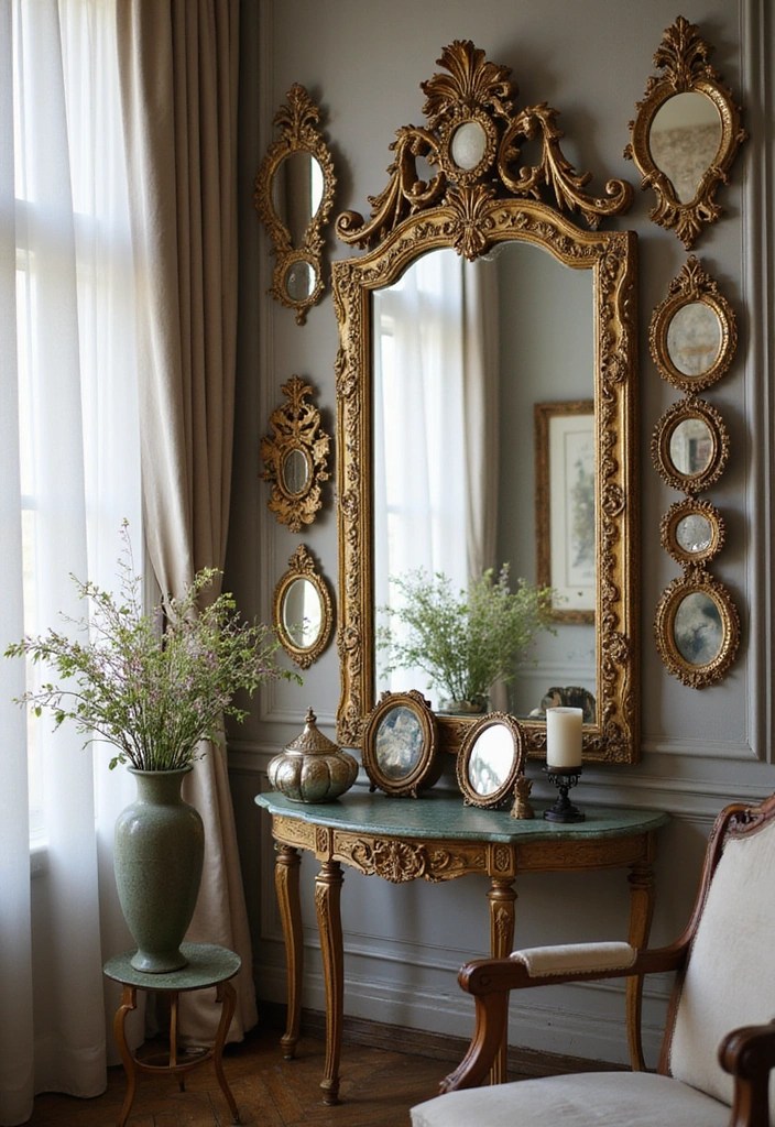 15 Victorian Fairycore Decor Hacks That Make Your Home Feel Like a Storybook! - 1. Embrace Ornate Mirrors
