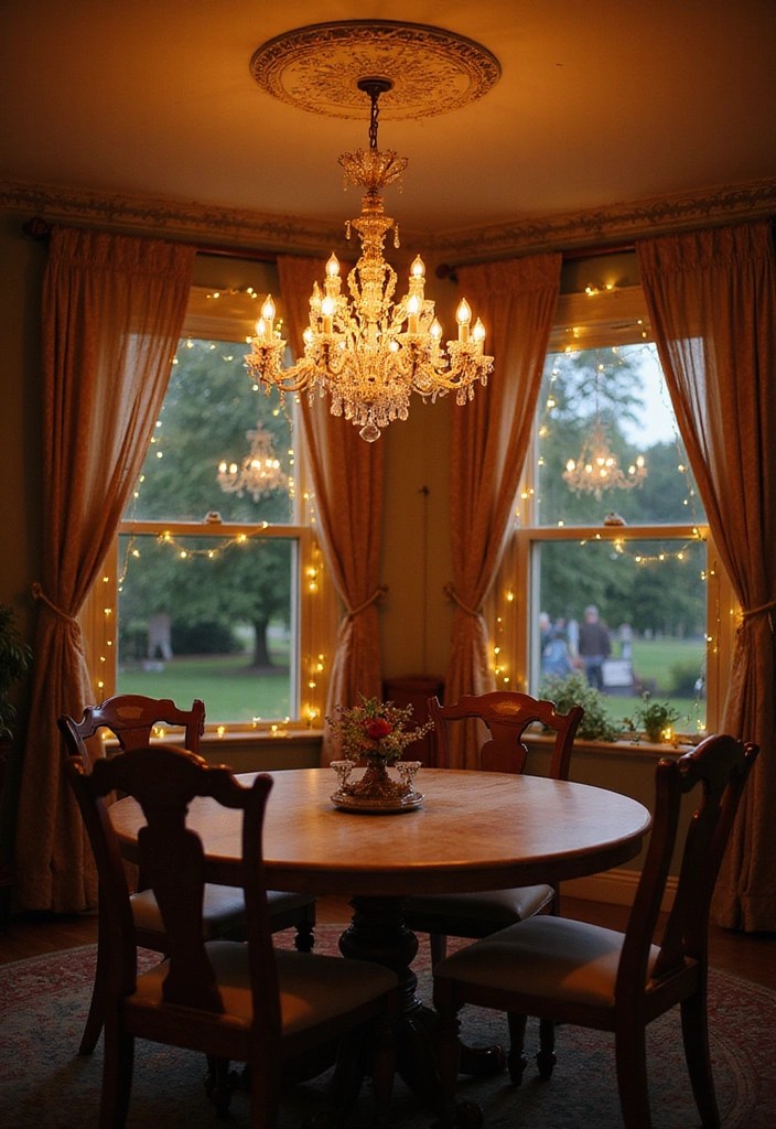 15 Victorian Fairycore Decor Hacks That Make Your Home Feel Like a Storybook! - 6. Incorporate Whimsical Lighting