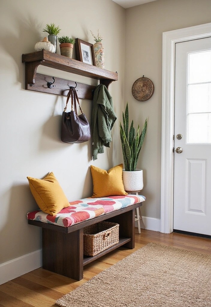 20 Cozy Home Hacks That'll Make You Wish You Never Had to Leave! - 11. Create a Cozy Entryway