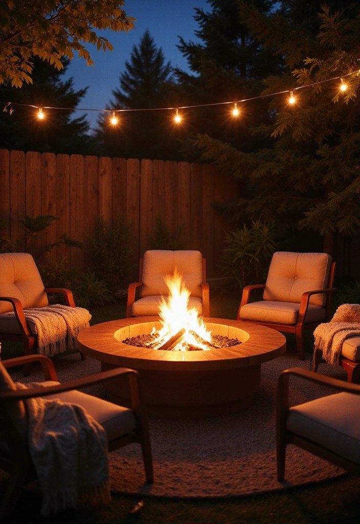 20 Cozy Home Hacks That'll Make You Wish You Never Had to Leave! - 16. Build a Cozy Fire Pit
