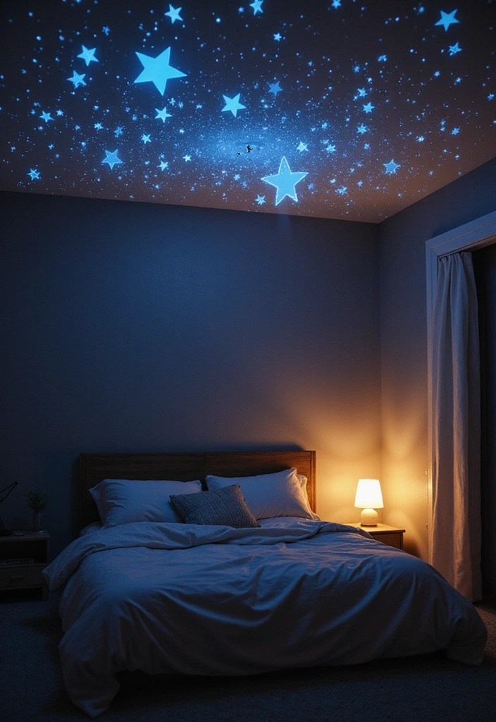 22 DIY Lighting Hacks That Will Brighten Up Your Home (Number 7 Will Shock You!) - 10. Glow-in-the-Dark Stars