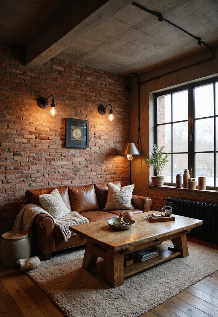 5 Provocative Living Room Designs That Will Make You Rethink Your Space! - 4. Industrial Chic