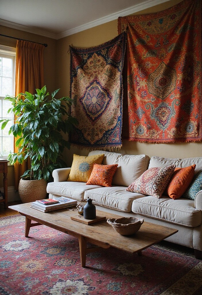 5 Provocative Living Room Designs That Will Make You Rethink Your Space! - 5. Eclectic Bohemian