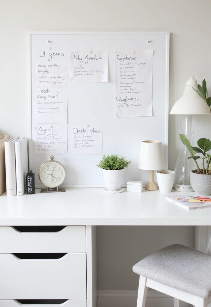 All-White Workspaces That Feel Fresh, Clean & Productive - The Power of Organization