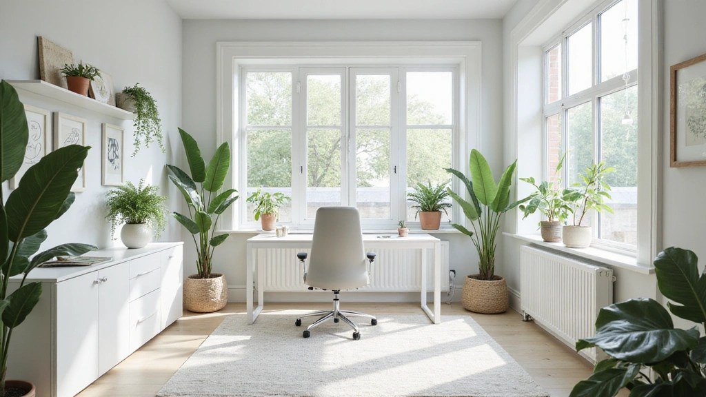 All-White Workspaces That Feel Fresh, Clean & Productive