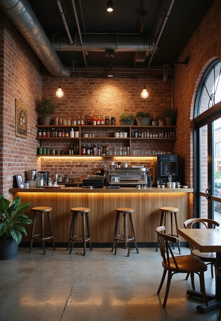 Before and After: Center Your Room Around Coffee with These Stunning Makeover Ideas! - 4. Industrial Chic: Raw and Edgy