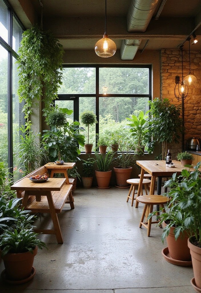 Before and After: Center Your Room Around Coffee with These Stunning Makeover Ideas! - 7. Nature-Inspired: Bringing the Outdoors In