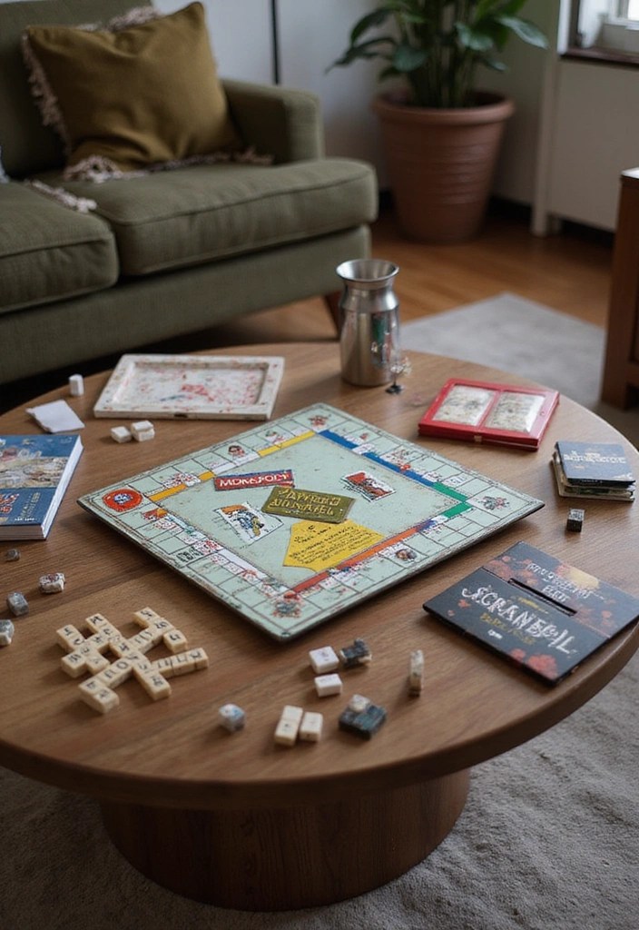 Create a 90s Nostalgia Corner: 10 DIY Living Room Ideas You’ll Adore! - 8. Classic Board Games