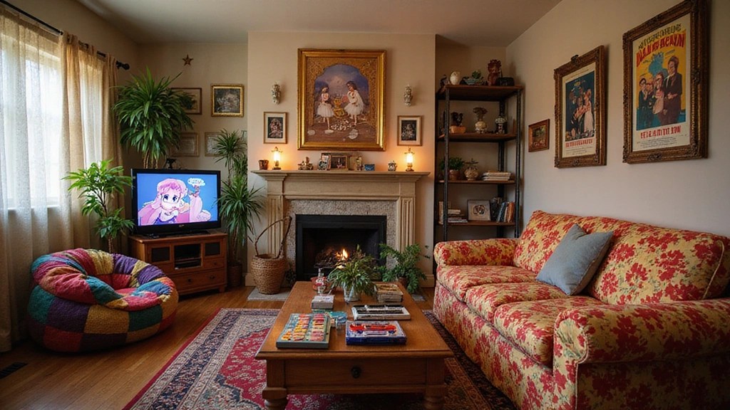 Create a 90s Nostalgia Corner: 10 DIY Living Room Ideas You’ll&nbsp;Adore!