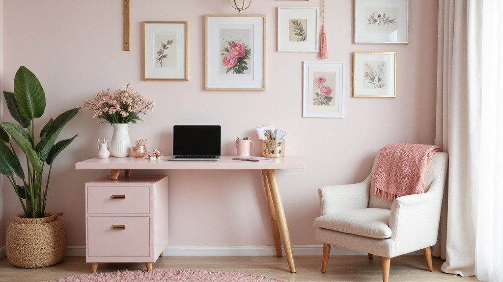 Feminine & Chic Home Office Ideas for Women Who Hustle