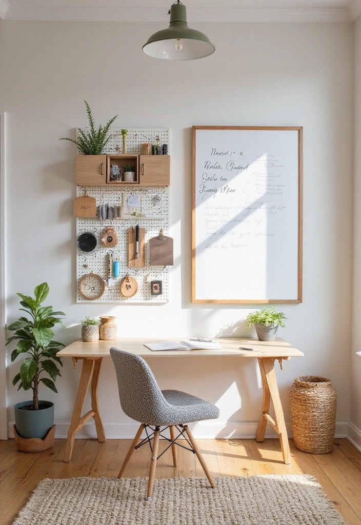 How to Make Your First WFH Space Look Professional on a Budget - 10. Use Wall Space Wisely