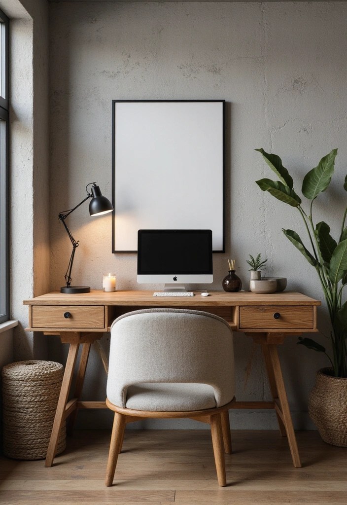 How to Make Your First WFH Space Look Professional on a Budget - 14. Add a Touch of Texture