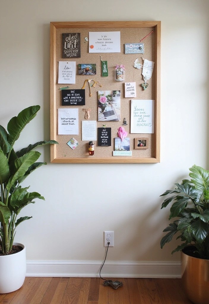 How to Make Your First WFH Space Look Professional on a Budget - 9. Create a Vision Board