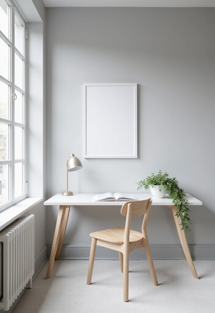 Modern Home Office Ideas That Are Trending Among Gen Z (And Affordable!) - 1. Minimalist Chic