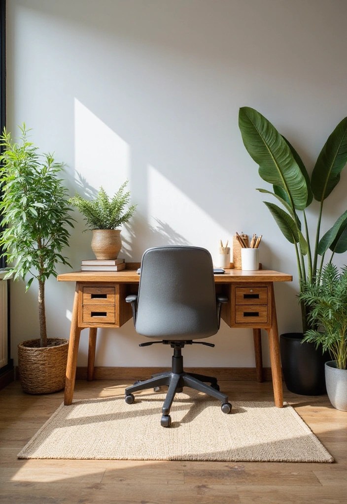 Modern Home Office Ideas That Are Trending Among Gen Z (And Affordable!) - 4. Sustainable Materials