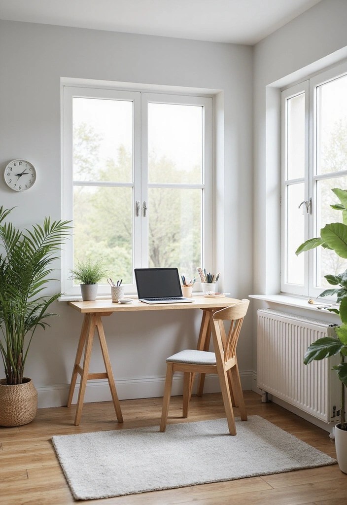 Scandinavian Home Office Inspo for That Nordic Minimalist Look - 1. Natural Light and Open Spaces