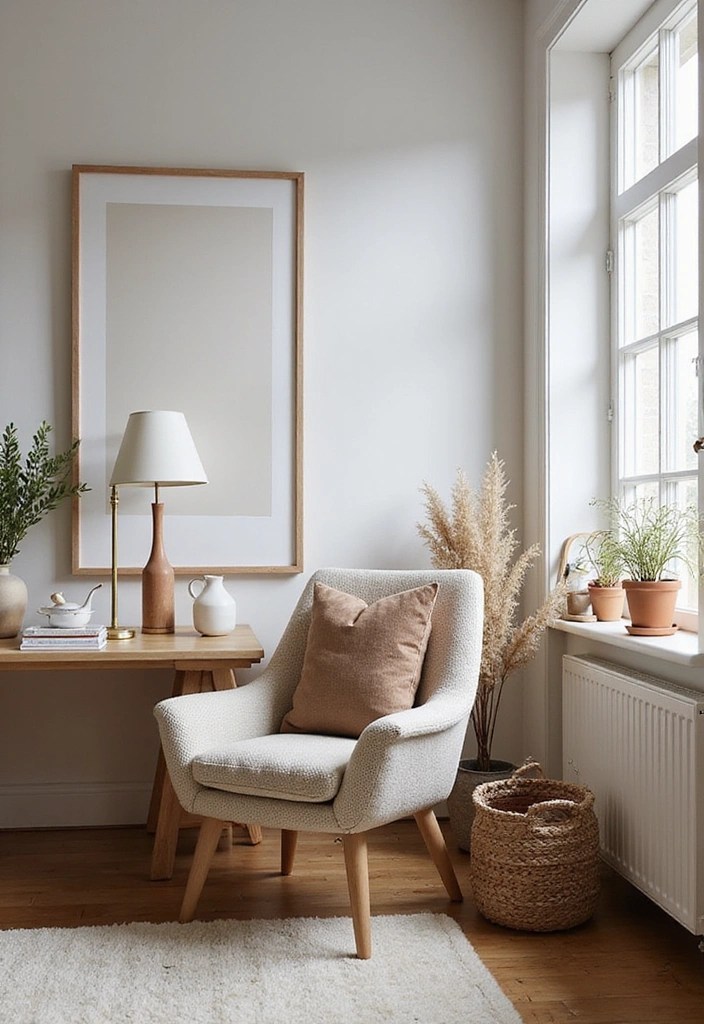 Scandinavian Home Office Inspo for That Nordic Minimalist Look - 14. Seasonal Decor Changes