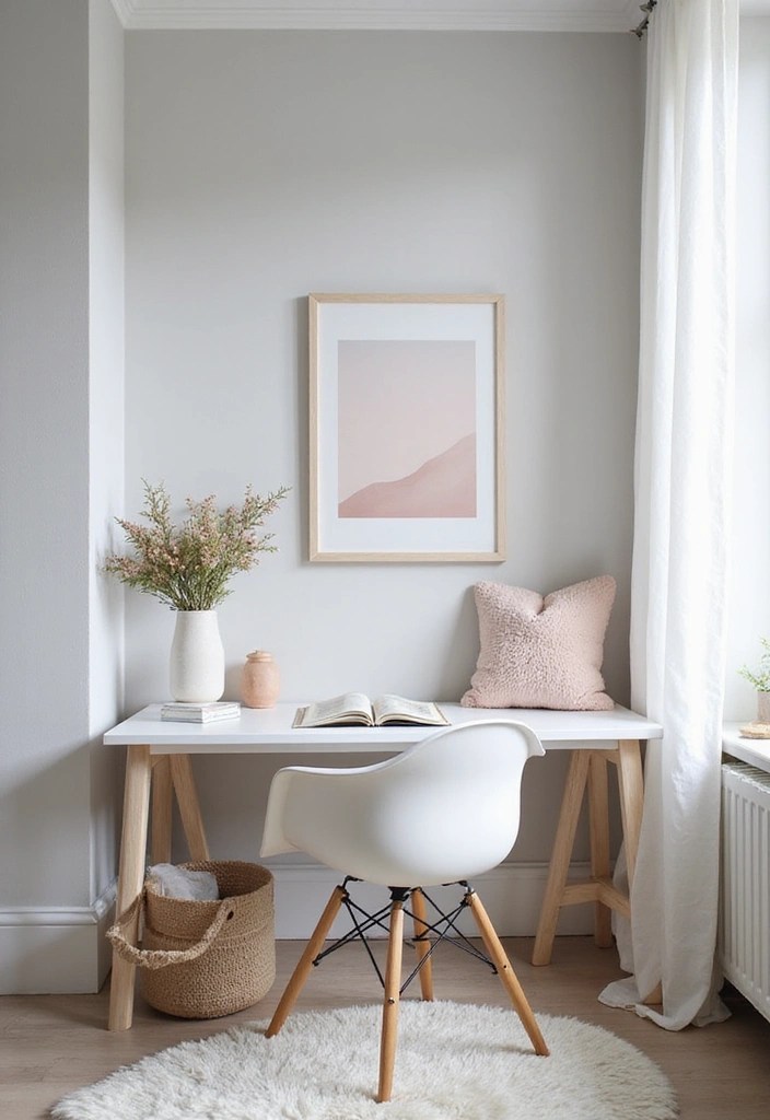 Scandinavian Home Office Inspo for That Nordic Minimalist Look - 3. Calming Color Palettes