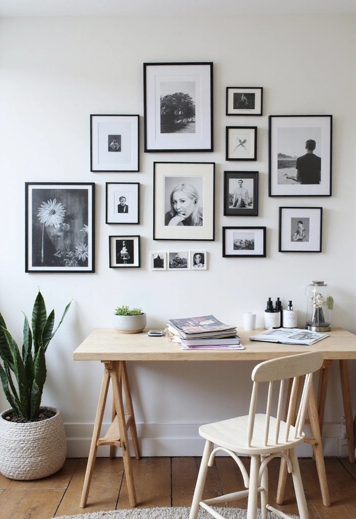 Scandinavian Home Office Inspo for That Nordic Minimalist Look - 6. Personal Touches with Artwork