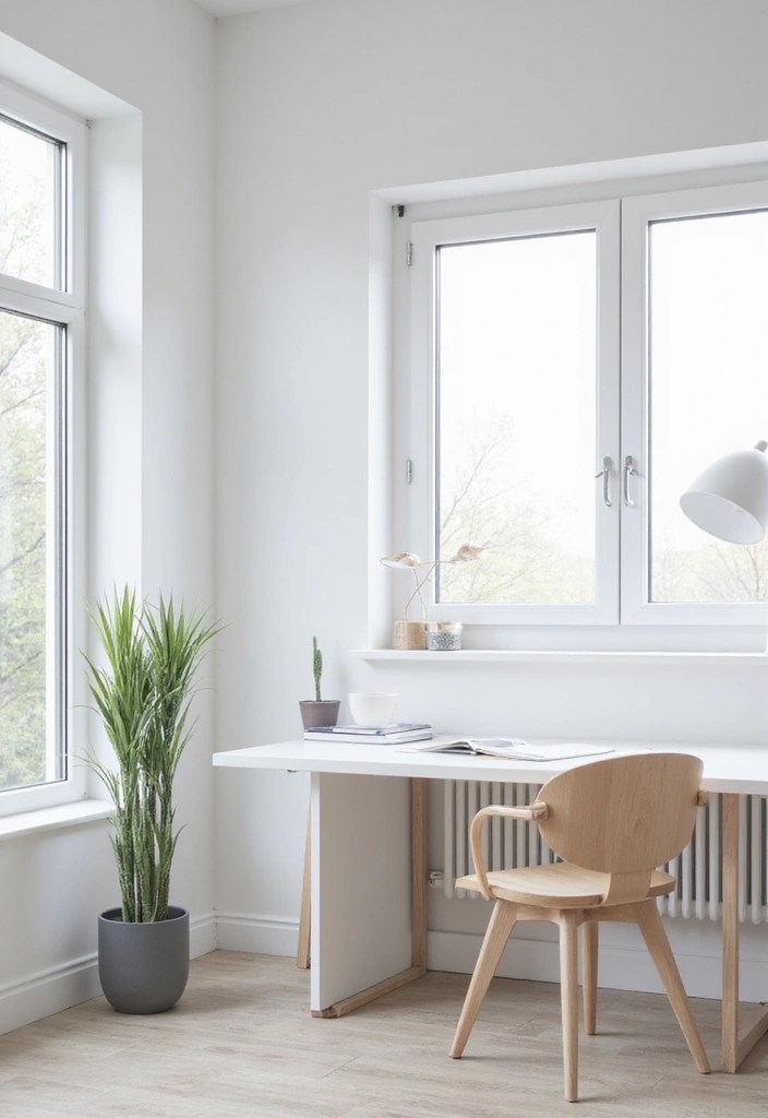 The Creative’s Dream Workspace: Vibrant, Inspiring & Functional - 10. Minimalist Aesthetic