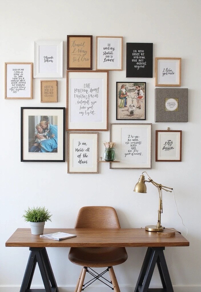 The Creative’s Dream Workspace: Vibrant, Inspiring & Functional - 3. Inspirational Art Displays