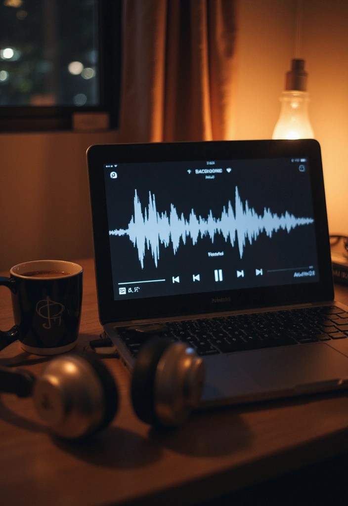 The Night Owl’s Guide to a Productive Late-Night Work Setup - 10. Inspirational Soundscapes: Play Background Music