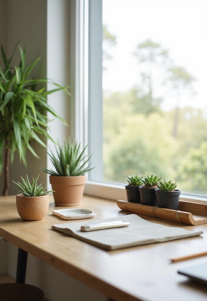 The Type-A Organizer’s Guide to a Clutter-Free WFH Setup - 13. Incorporate Natural Elements