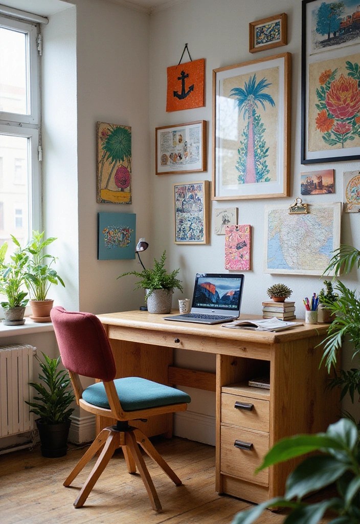 The Ultimate Guide: 10 Best Work From Home Desks for Your Enneagram Personality! - Type 7: The Enthusiast's Vibrant and Dynamic Workspace