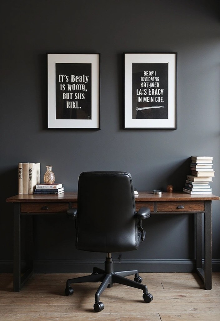 The Ultimate Guide: 10 Best Work From Home Desks for Your Enneagram Personality! - Type 8: The Challenger's Bold and Commanding Desk