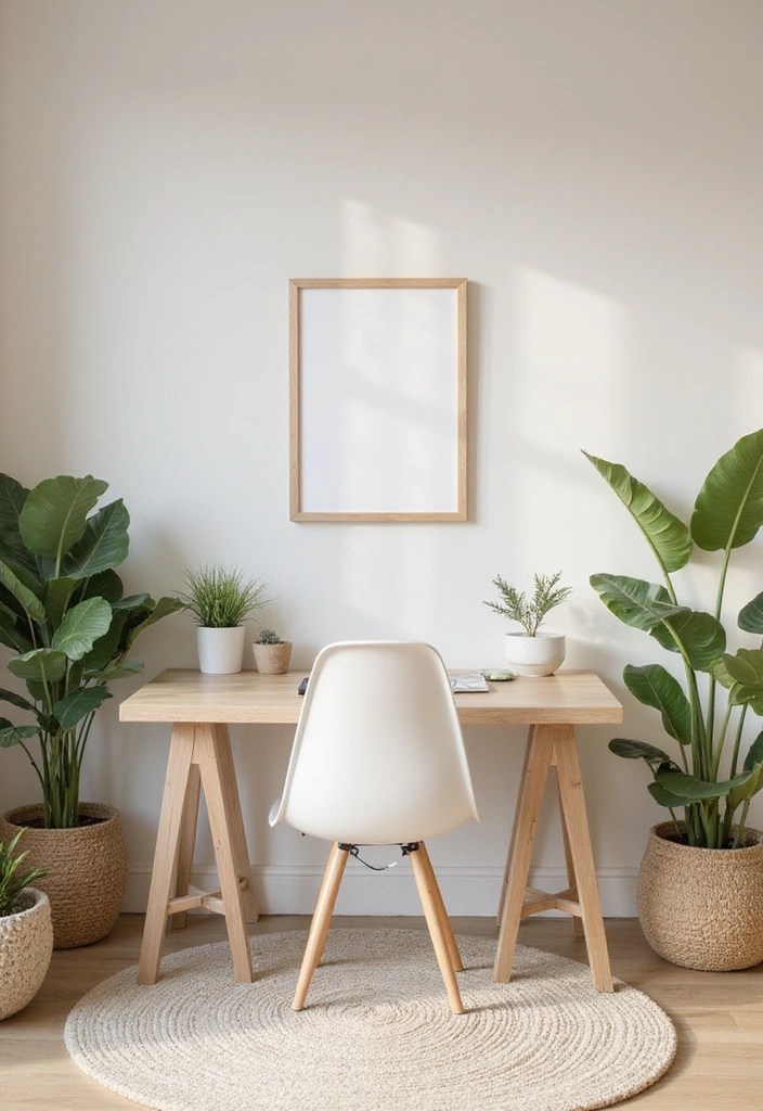 The Ultimate Guide: 10 Best Work From Home Desks for Your Enneagram Personality! - Type 9: The Peacemaker's Calm and Harmonious Workspace