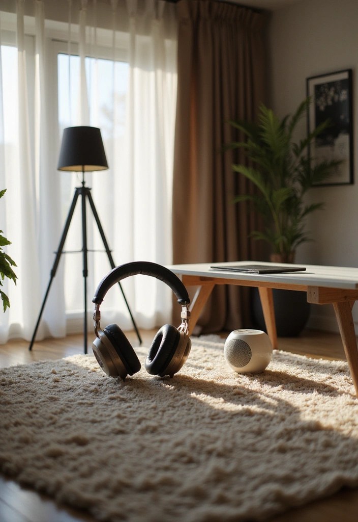 The Ultimate Home Office for Introverts: Calm, Cozy & Focused - 7. Sound Management