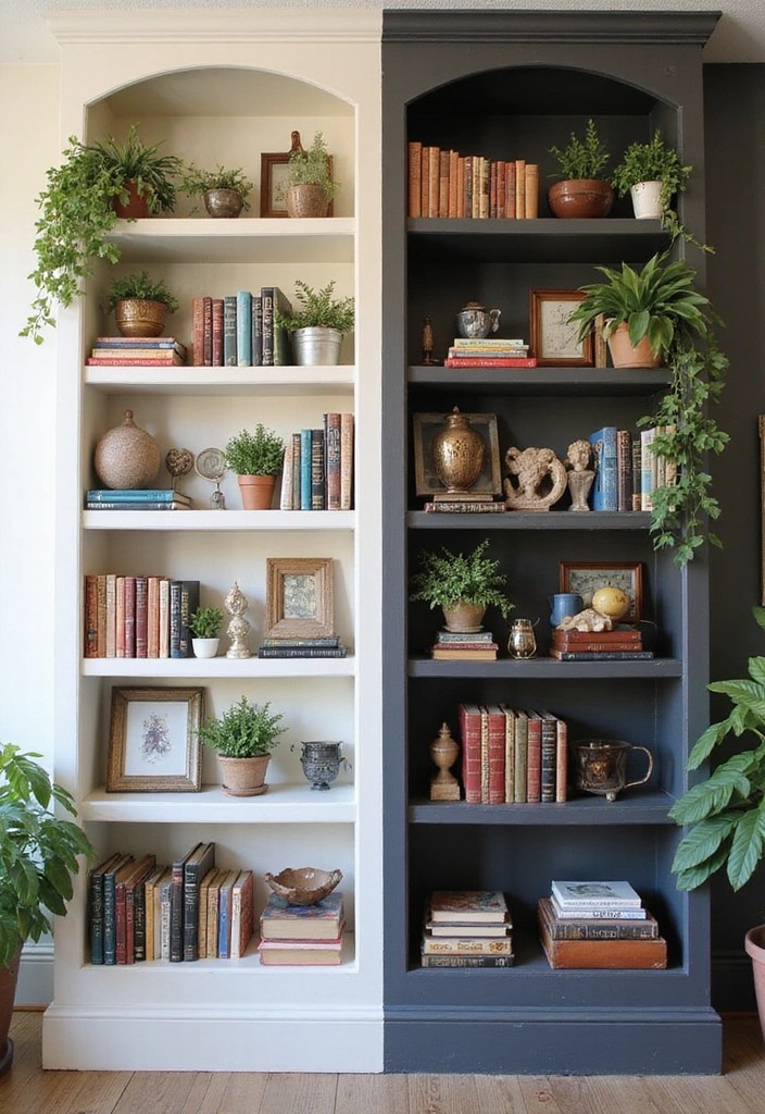 Your Guide to Soft Girl vs. Dark Academia Bedroom Furniture - 12. Shelving: Functional vs. Decorative