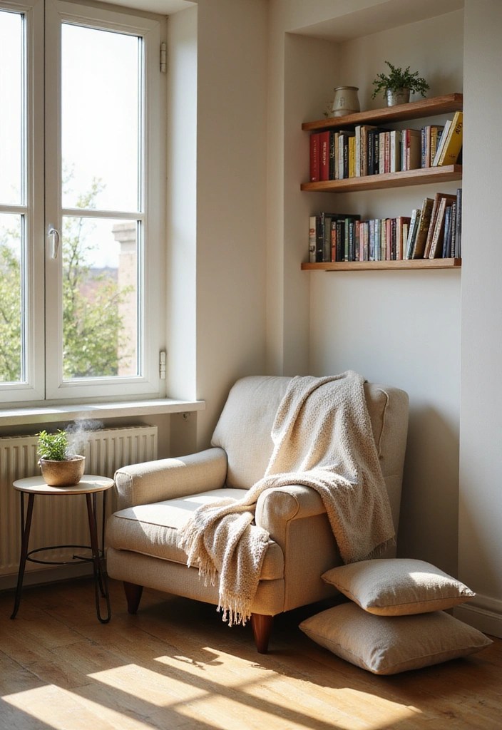 Create a Serene WFH Environment for Your INFJ Soul (You’ll Love #5!) - 2. Create a Cozy Reading Nook