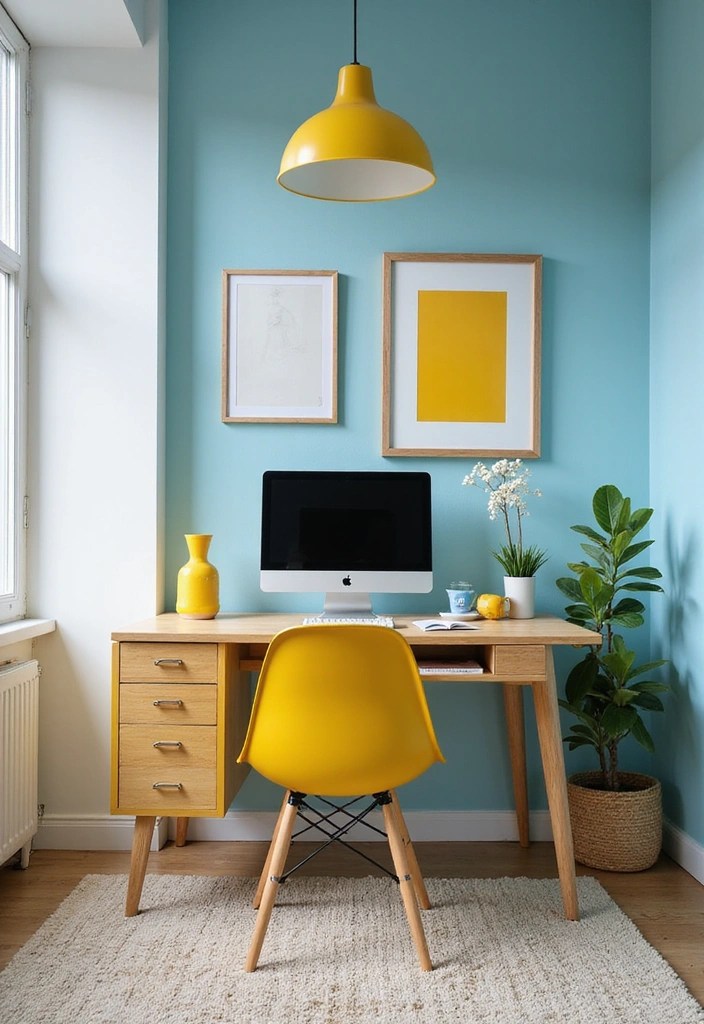 Make Others Jealous with Accents for Your Home Office! - 11. Trendy Color Palettes