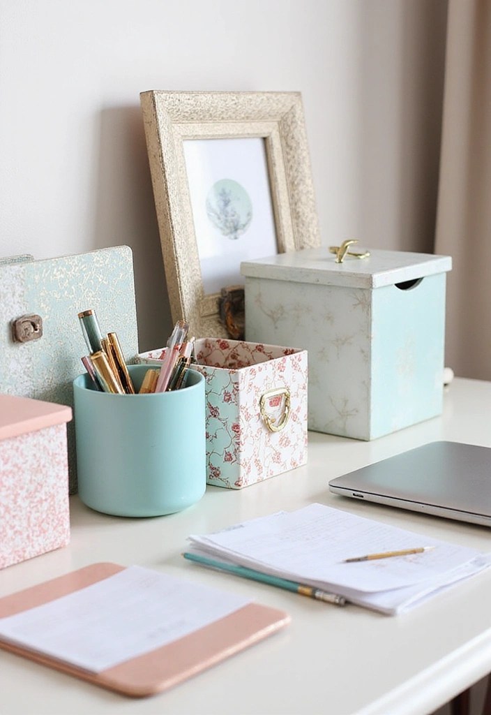 Make Others Jealous with Accents for Your Home Office! - 7. Functional Decor