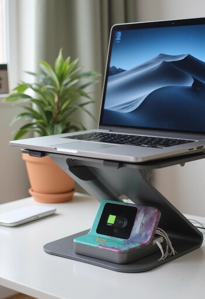 Make Others Jealous with Accents for Your Home Office! - 9. Tech Accessories with Style