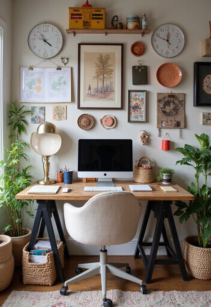 10 WFH Desk Setups for Extroverts That'll Make You the Life of the Zoom Party! - 9. The Quirky Lounge