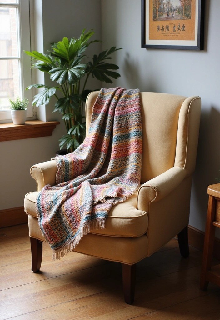 15 Stunning Accent Pieces for Your Home Office That'll Make You Want to Work Overtime! - 5. Cozy Throw Blankets