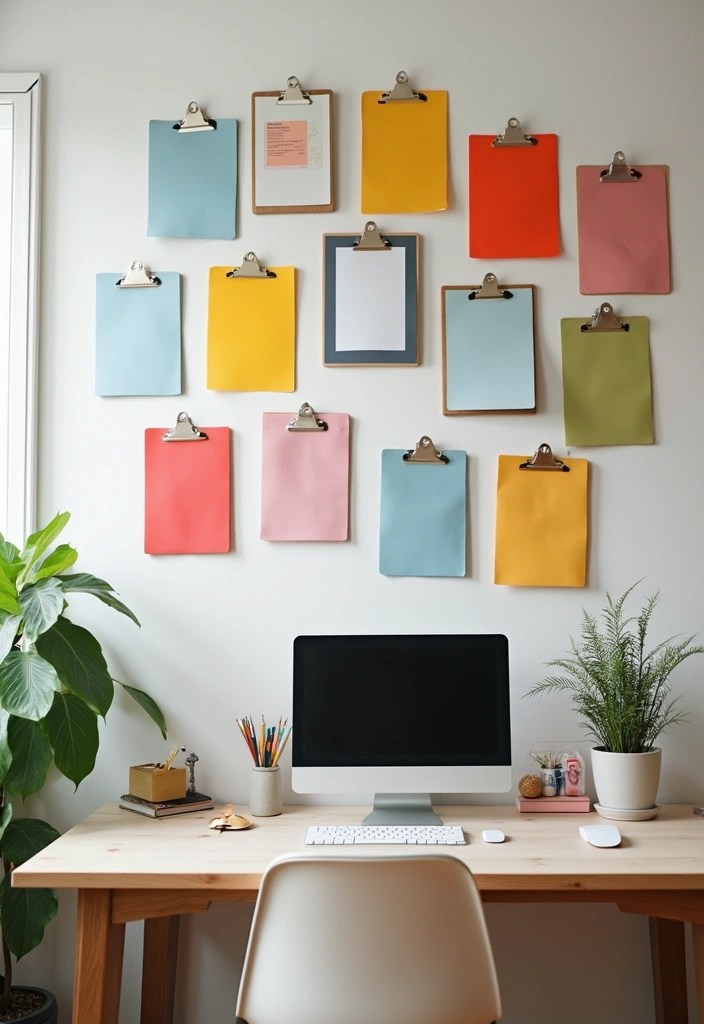 15 Stunning Accent Pieces for Your Home Office That'll Make You Want to Work Overtime! - 9. Unique Clipboards for Notes