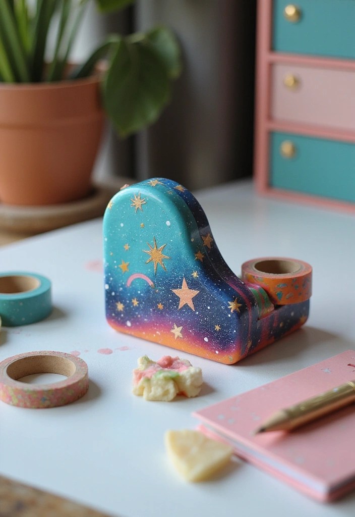 15 Magical Fairycore Office Supplies You Didn't Know You Needed (Check Out #9!) - 10. Celestial Tape Dispenser