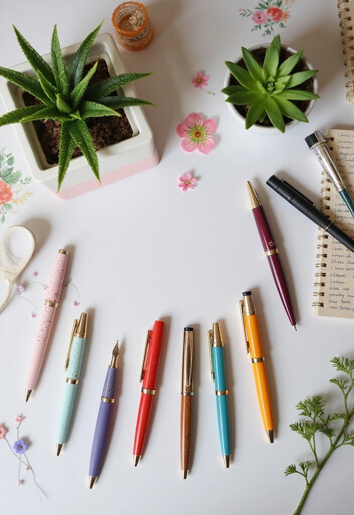 15 Magical Fairycore Office Supplies You Didn't Know You Needed (Check Out #9!) - 7. Enchanted Pen Set