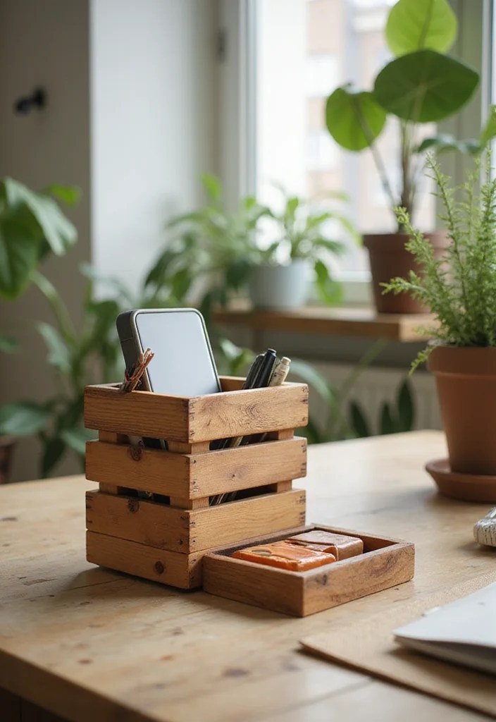 10 Stunning Wood Desk Organizers That Will Elevate Your Workspace Aesthetic! - 10. Eco-Friendly Options