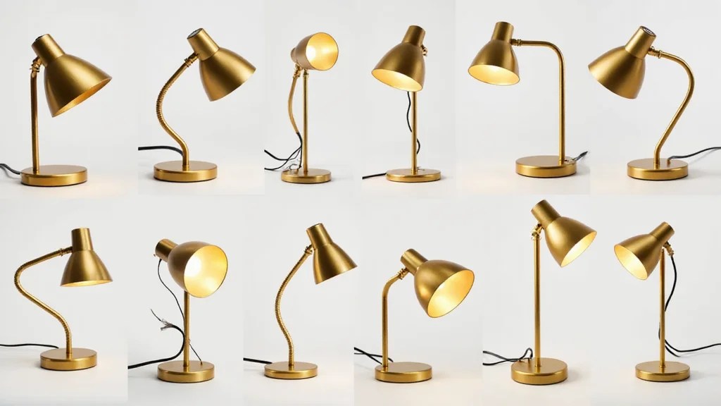 9 Compact Gold Desk Lamps Perfect for Small Spaces (You’ll Love #2!)