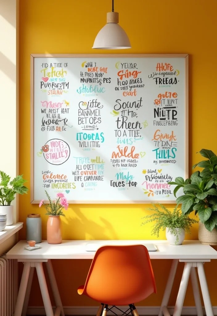 Unlock Your Productivity: 15 Reasons You Need an Amazon Basics Magnetic Dry Erase Board NOW! - 11. Set a Positive Tone for Your Day