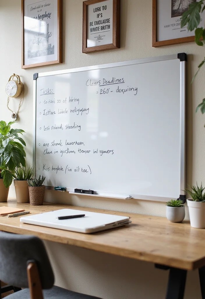 Unlock Your Productivity: 15 Reasons You Need an Amazon Basics Magnetic Dry Erase Board NOW! - 13. Enhance Accountability