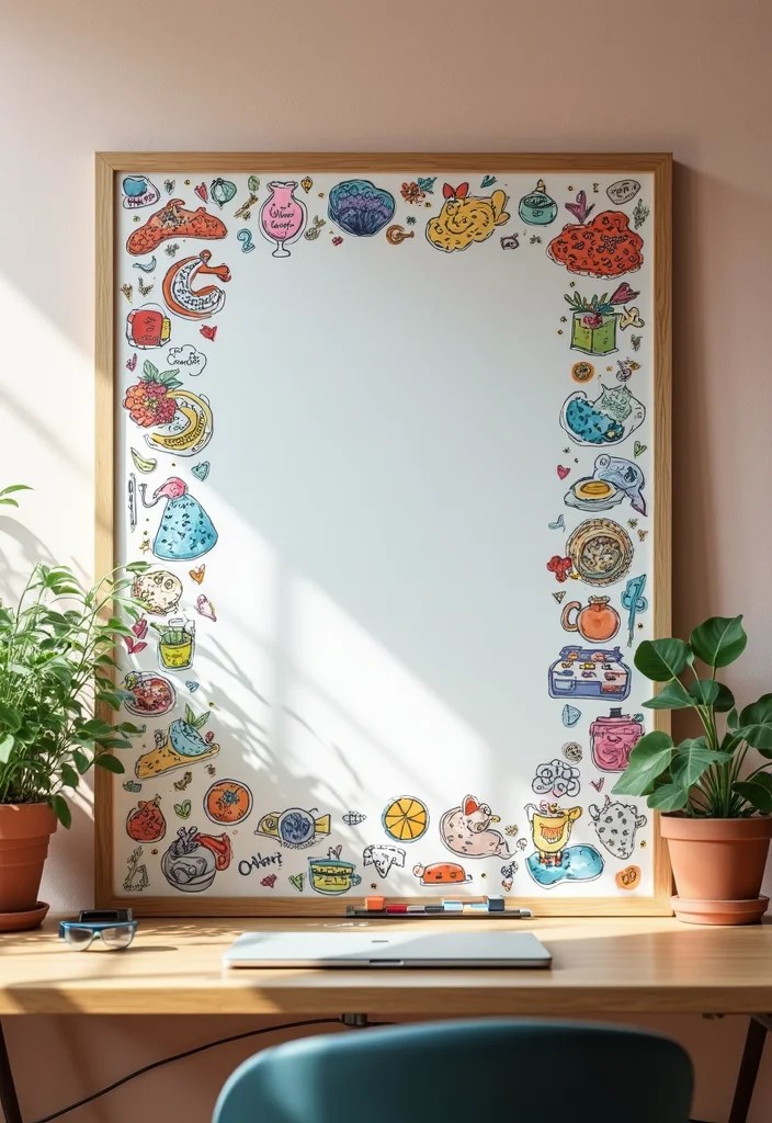 Unlock Your Productivity: 15 Reasons You Need an Amazon Basics Magnetic Dry Erase Board NOW! - 14. Personalize Your Workspace