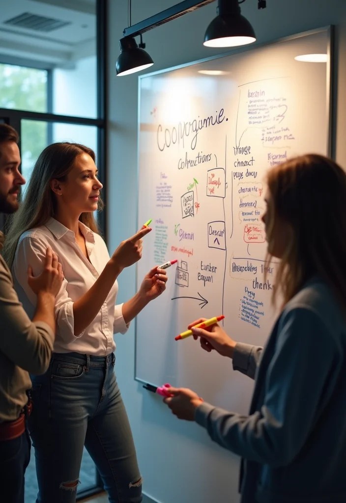 Unlock Your Productivity: 15 Reasons You Need an Amazon Basics Magnetic Dry Erase Board NOW! - 2. Boost Team Collaboration